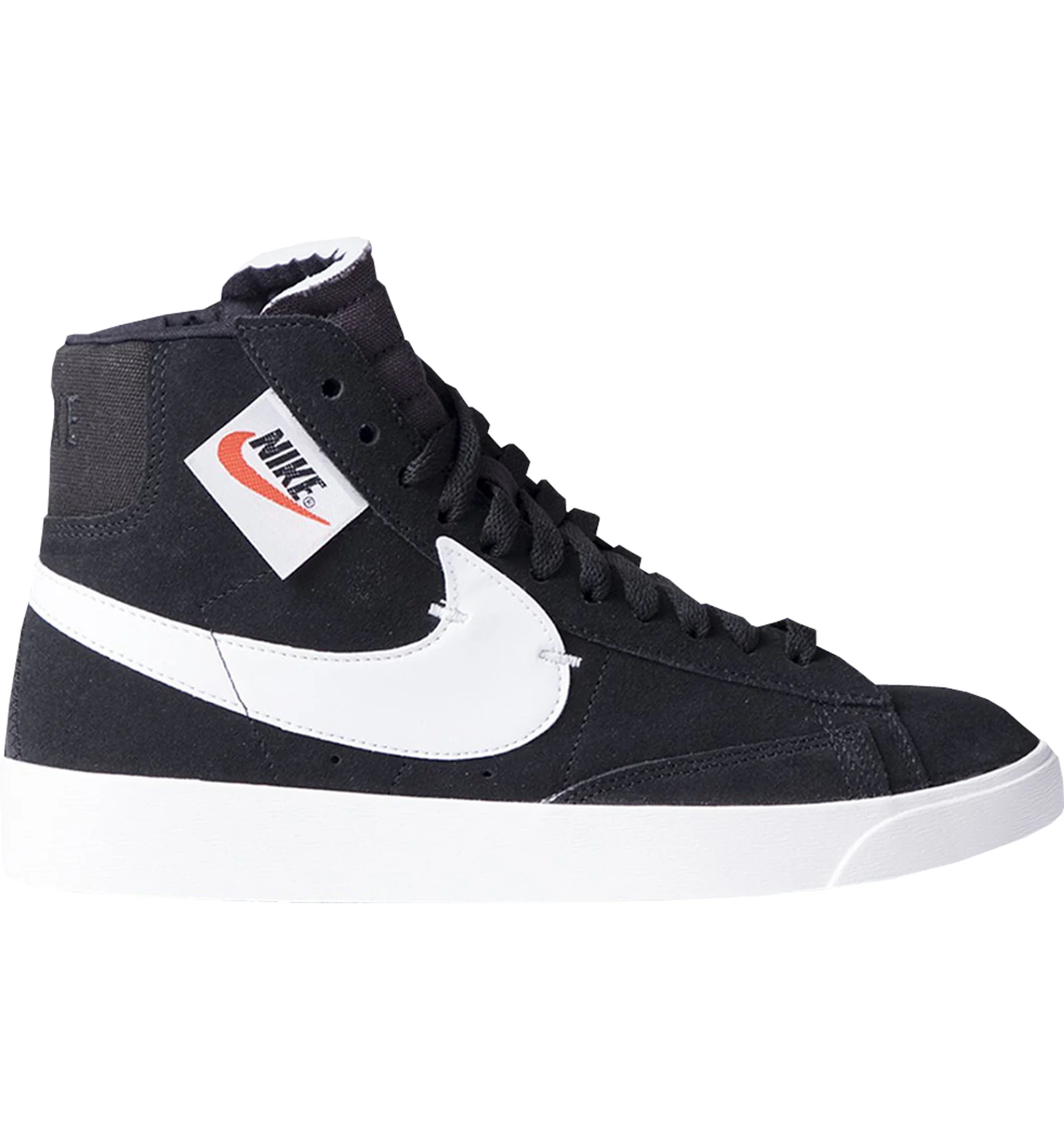 Nike Blazer Mid Rebel Black White Women s