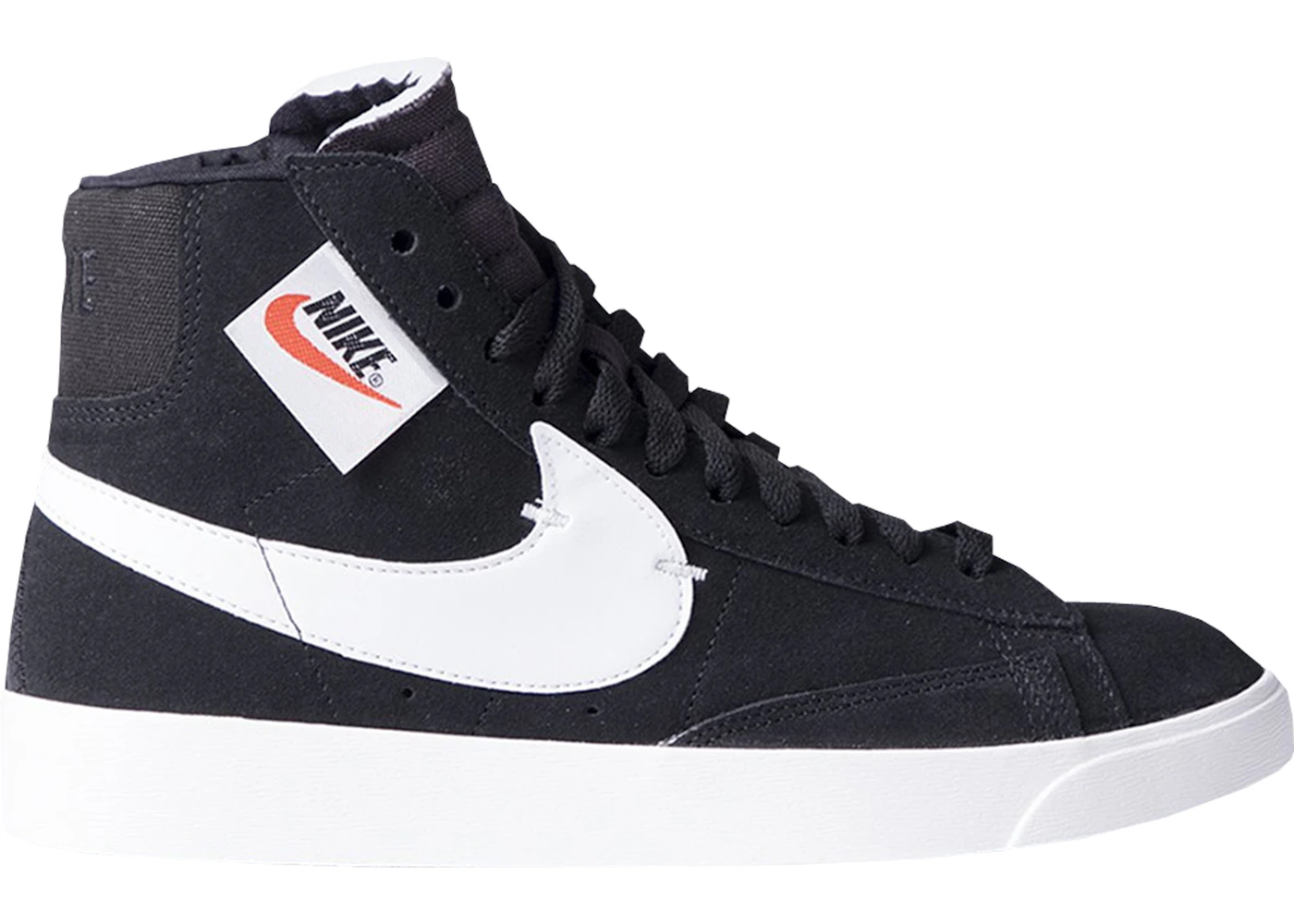 Nike Blazer Mid Rebel Black White Women s BQ4022 001 US