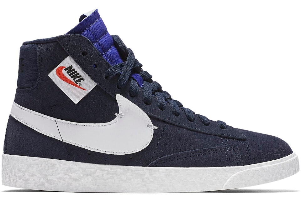 Nike Blazer Mid Rebel Blackened Blue (Women's) - BQ4022-401 - US