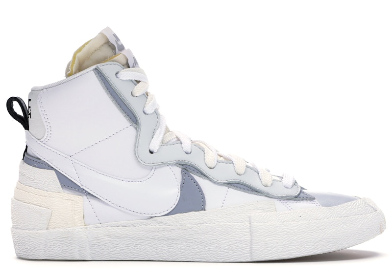 Nike Blazer Mid sacai White Grey メンズ - BV0072-100 - JP