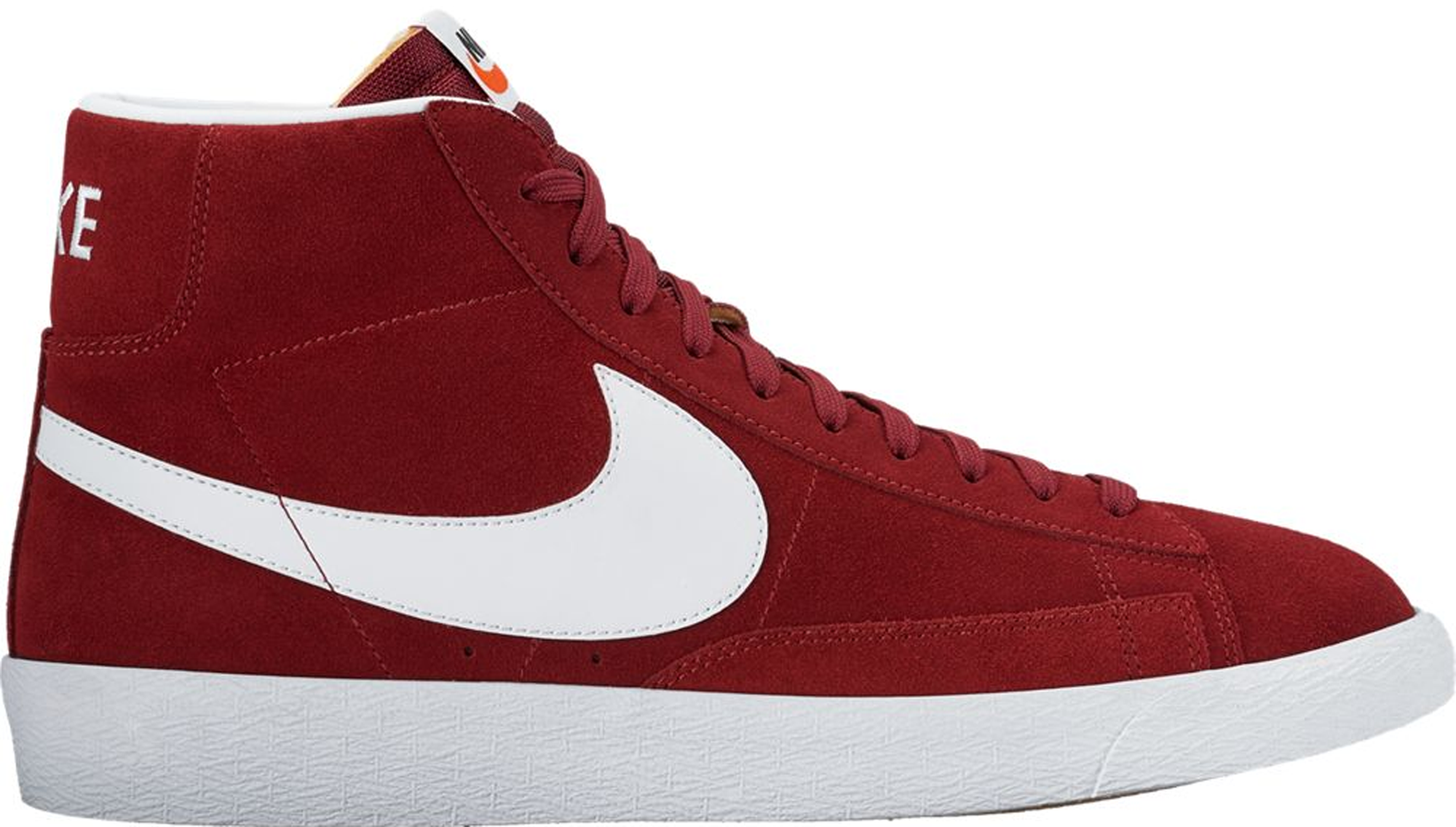 red nike mid blazers