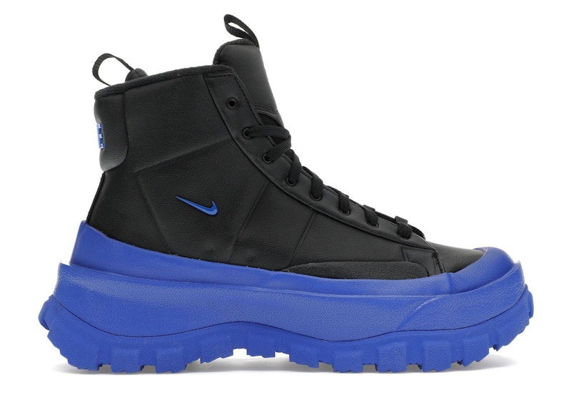 Pre-owned Nike Blazer Roam Mid (women's) Sneakers In Black/racer Blue