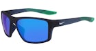 Occhiali da sole Nike Brazen Fury Matte Midnight Navy/Turquoise Mirror (DC3292-410-60)