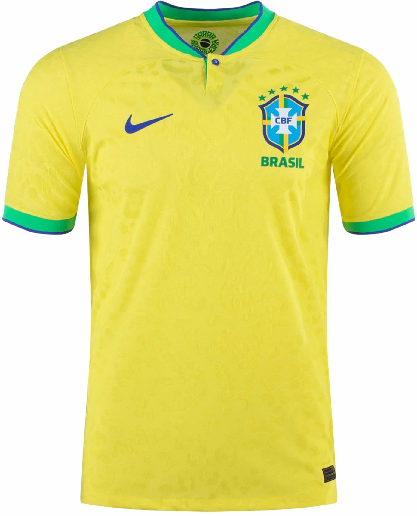 Instantáneamente mariposa Microprocesador Nike Brazil 2022/23 Stadium Home ADV Dri-FIT Soccer Jersey Dynamic  Yellow/Green - FW22 Men's - US