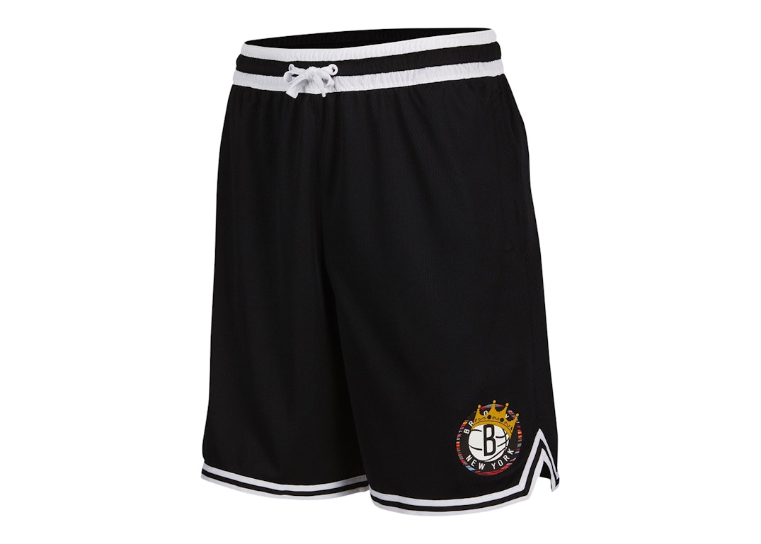 Pre-owned Nike Brooklyn Nets X Biggie Dna Shorts Black/white