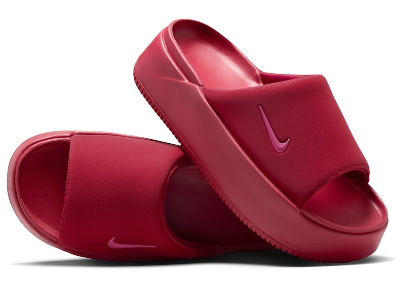 Nike Calm Elevation Slide Team Crimson Peony (Women's)