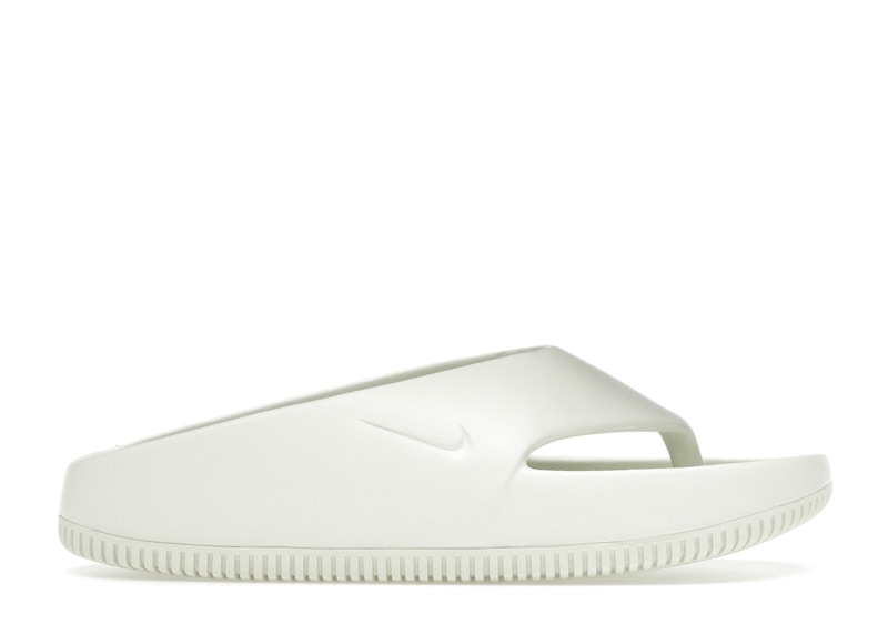 Pre-owned Nike Calm Flip Flop (women's) Sneakers In Sail In Sand