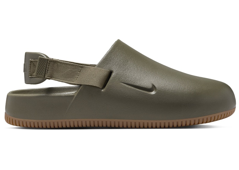 即納！最大半額！ Mule Calm Nike Medium FD5130 - Men's Brown Medium Gum Olive 靴