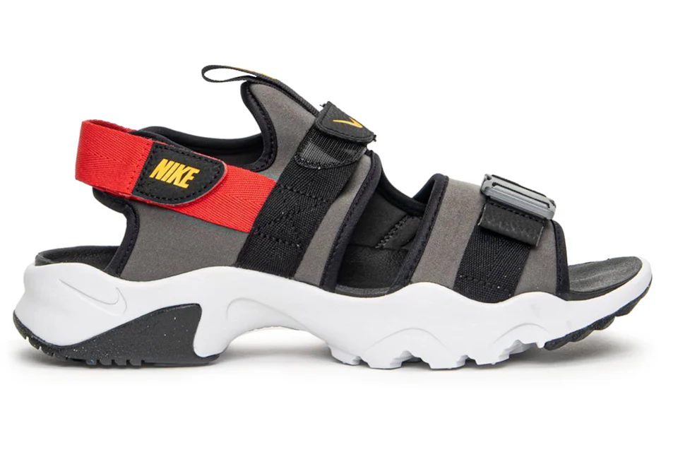 Nike Canyon Sandal Iron Grey University Red Men's - CI8797-003 - US