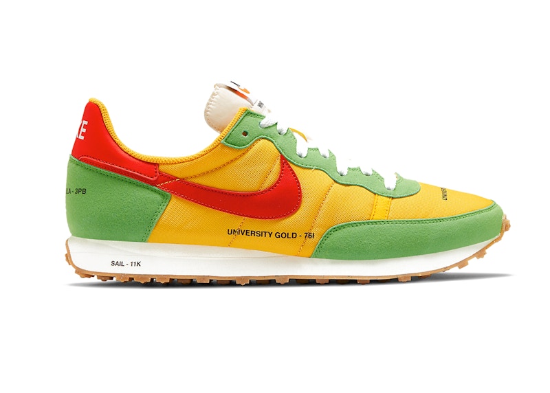 Nike Challenger OG University Gold Habanero Red Green Nebula Men's ...