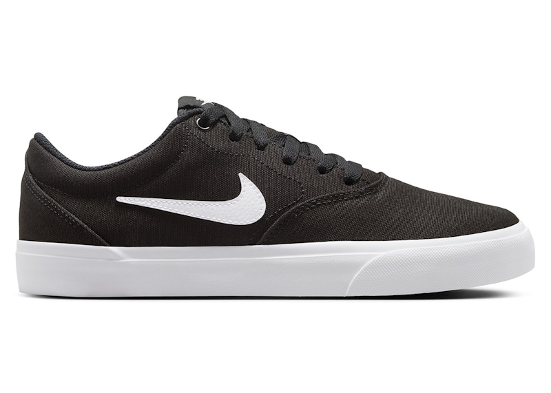 Pre-owned Nike Charge Canvas (women's) Sneakers In Black/white In Multi