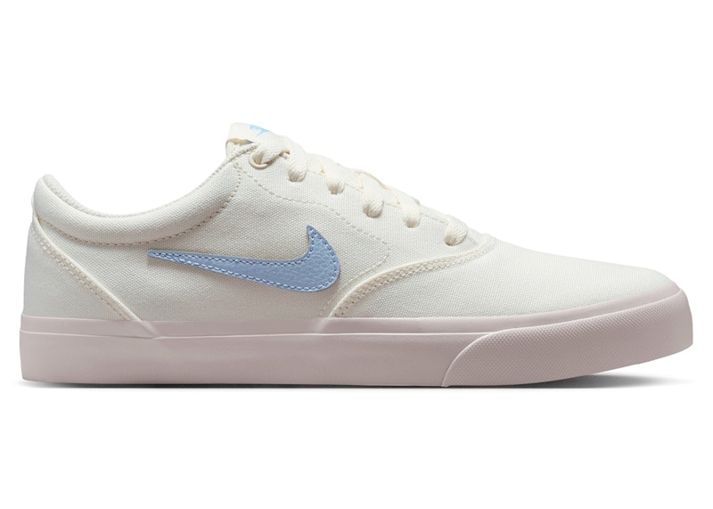Pre-owned Nike Charge Canvas Light Armory Blue (women's) Sneakers In Pale Ivory/silt Red/medium Soft Pink