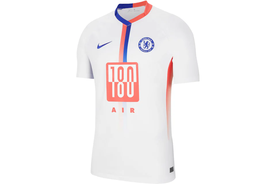 Nike Chelsea F.C. Stadium Air Max Men's Football Shirt White/Concord Men's - SS21 - US