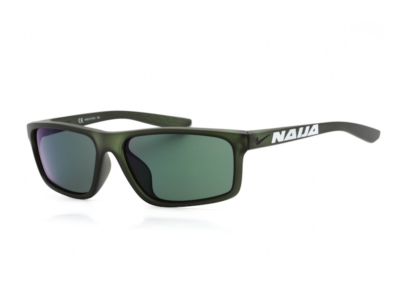 Pre-owned Nike Chronicle X Nfb Sunglasses In White/dark Green (cw6578/365)
