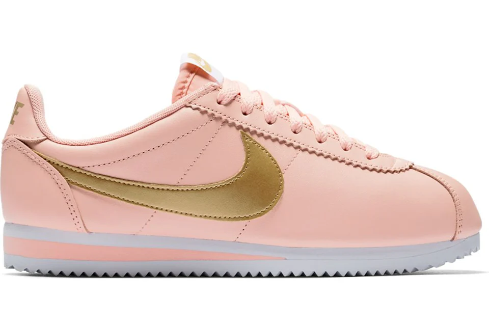 Nike cortez top womens orange