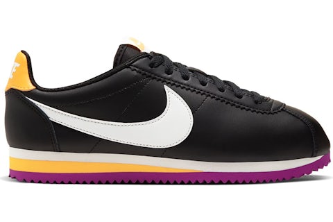 Nike cortez leather donna arancione sales