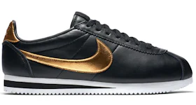 Nike cortez black 2024 and rose gold