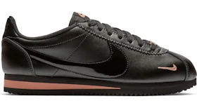 Classic cortez black top metallic gold gum