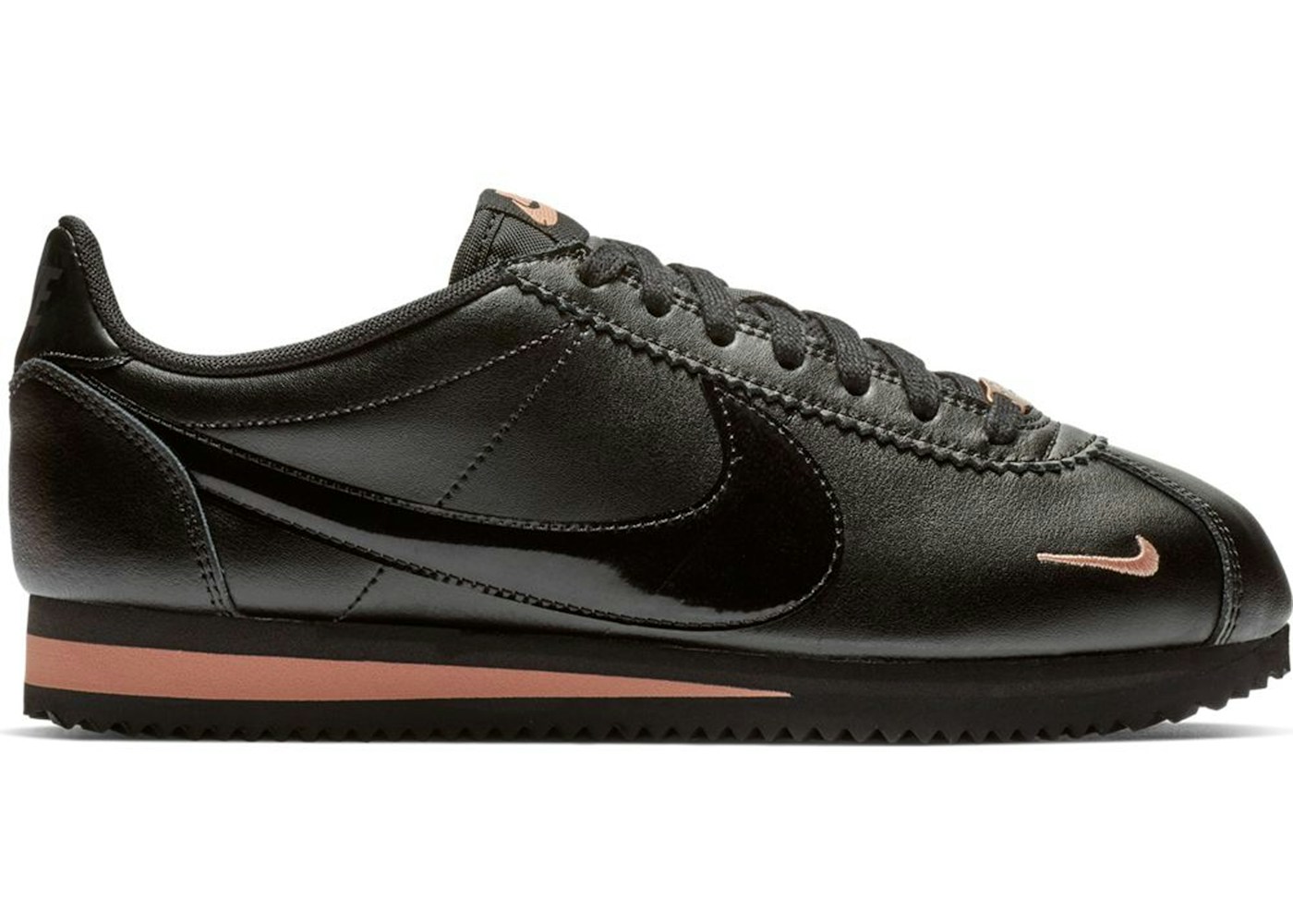 Nike Classic Cortez Black Rose Gold (W) - 905614-010