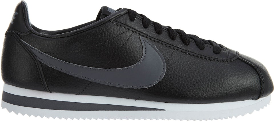 Nike Cortez Basic Leather Men's Shoes Black/Black/Anthracite