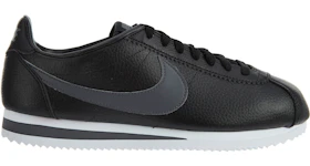 Nike Classic Cortez Leather Black/Dark Grey-White