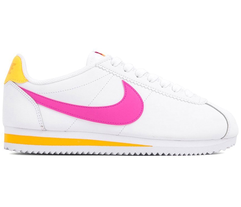 Nike classic discount cortez leather pink