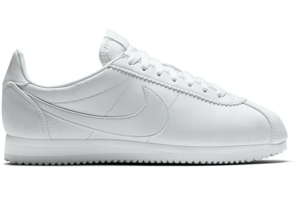 mariposa Sombreado Visión Nike Classic Cortez Leather White (W) - 807471-102 - ES