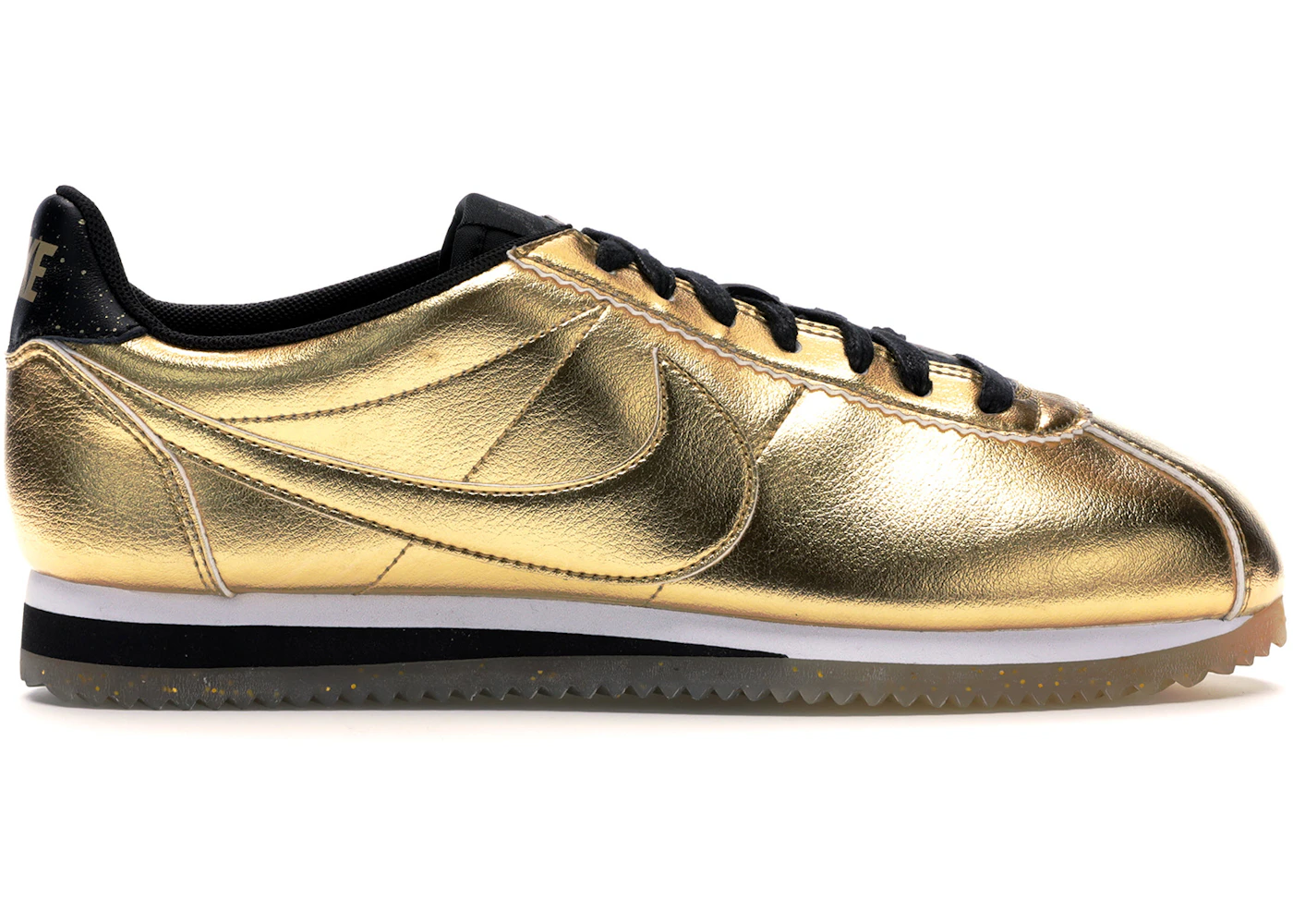 Gold cortez shoes Clearance