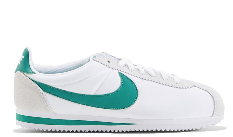 all green nike cortez