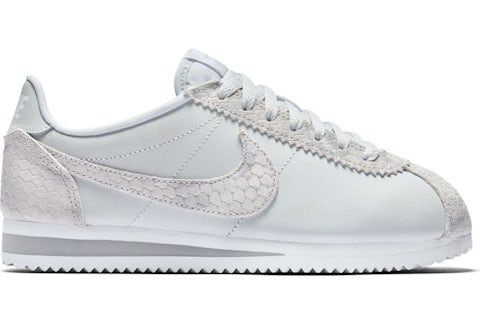 Nike Classic Cortez Pure Platinum Snake Women s 905614 001 US