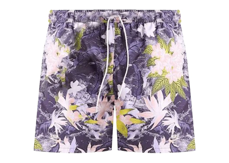 Nike Club Flow Shorts Hydrangeas/Dark Raisin/Barely Grape/Arctic Orange
