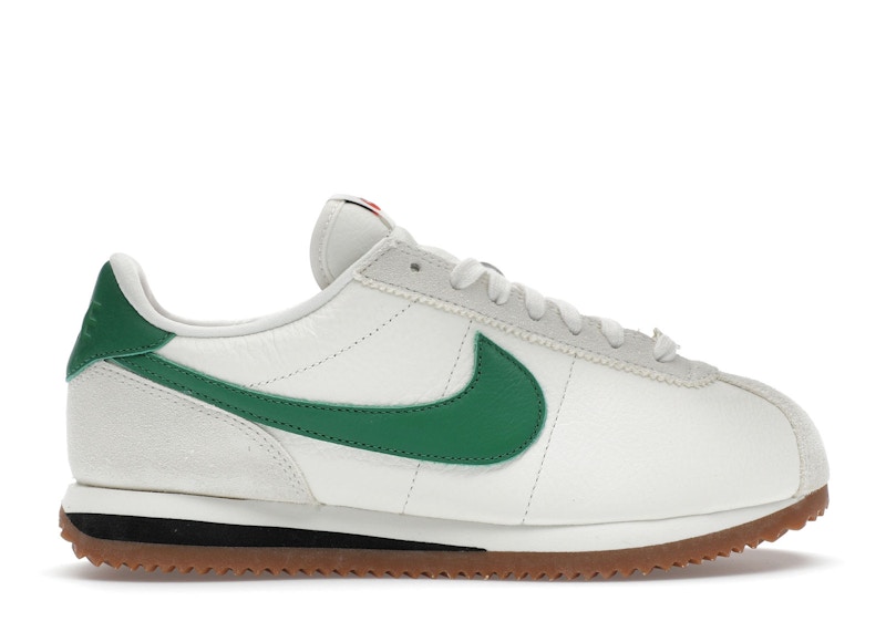 Pre-owned Nike Cortez '23 (women's) Sneakers In Sail/aloe Verde/black