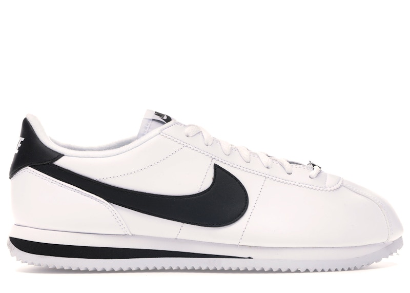 cortez shoes black and white