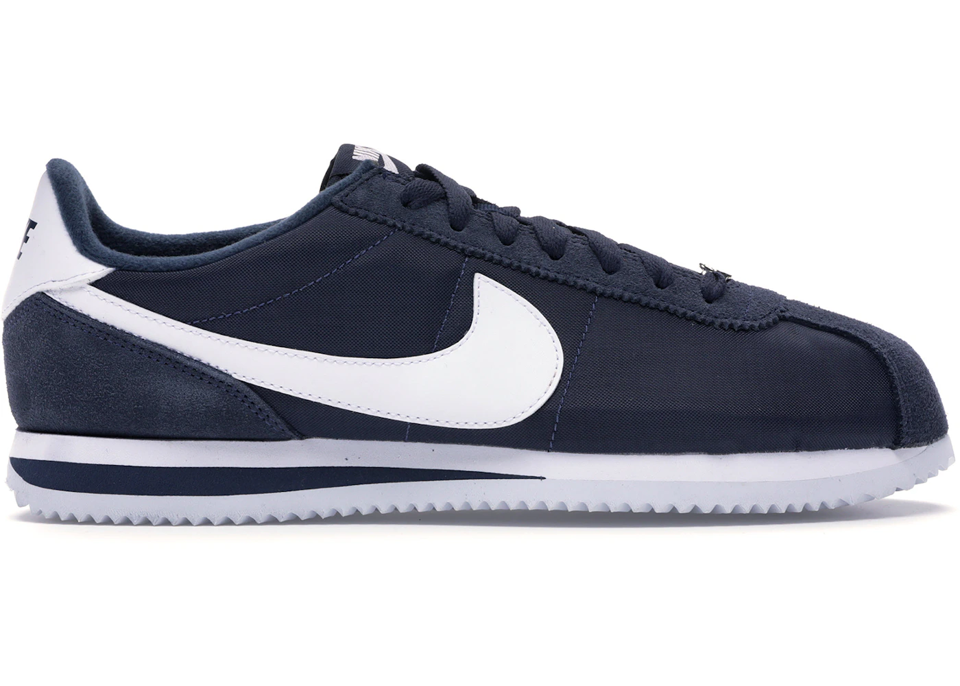 Nike cortez nylon white blue Clearance