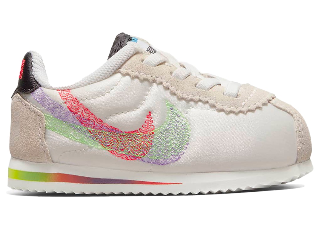 Pre-owned Nike Cortez Be True (2022) (td) In Summit White/black/multi-color