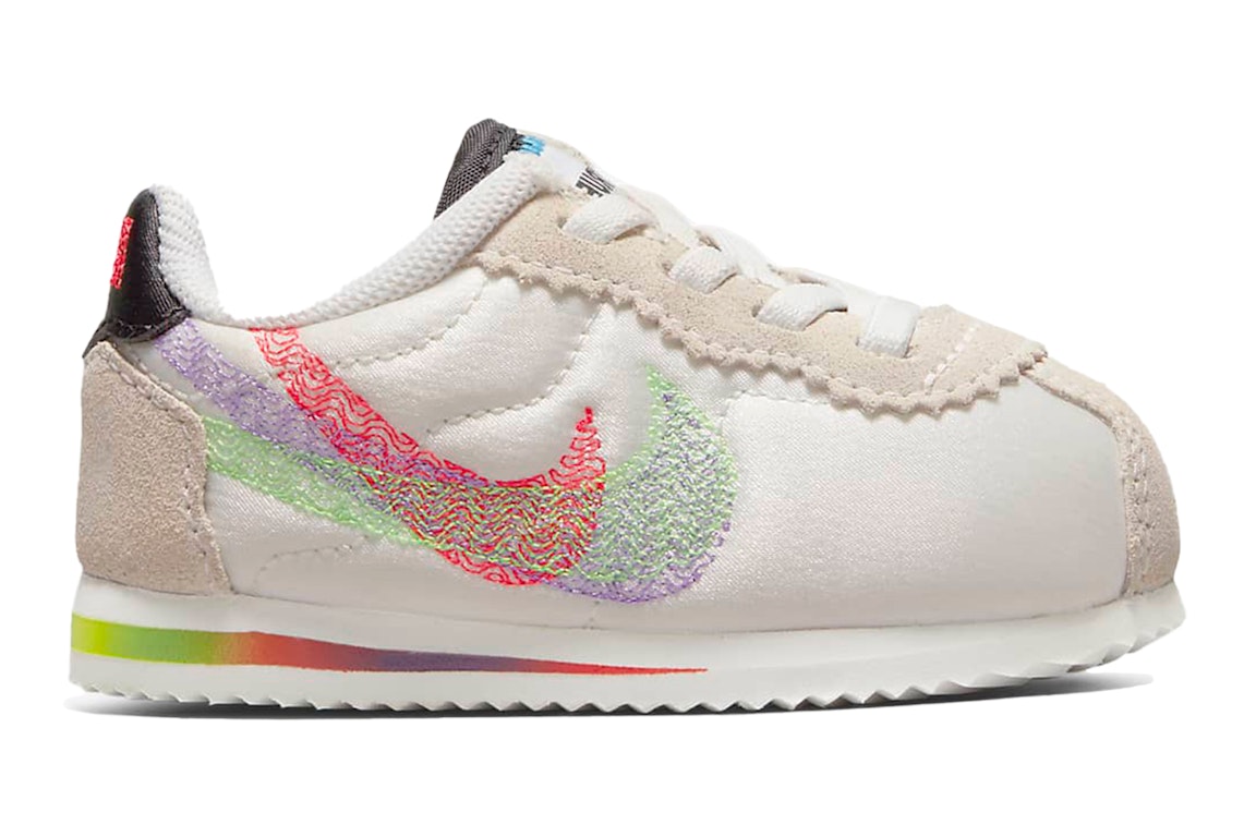 Pre-owned Nike Cortez Be True (2022) (td) In Summit White/black/multi-color