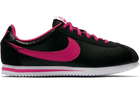 Sneakers Nike Cortez Negras Y Rosas Zapatilla Nike Mujer CORTEZ