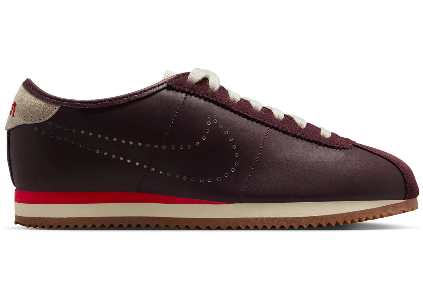 Nike Cortez Burgundy Crush Perforated Swoosh (Women's) - HQ1841-601 - US