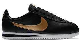 Nike Cortez Leather Black Gold (Women's)
