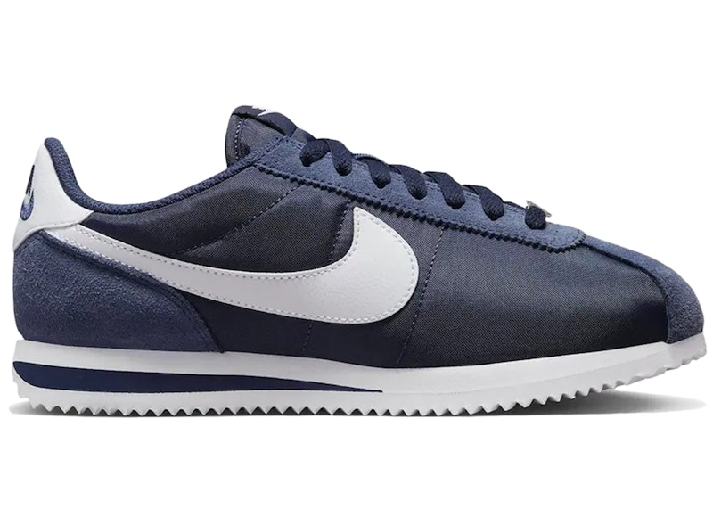 Nike Cortez Nylon Midnight Navy White (Women's) - DZ2795-400 - US