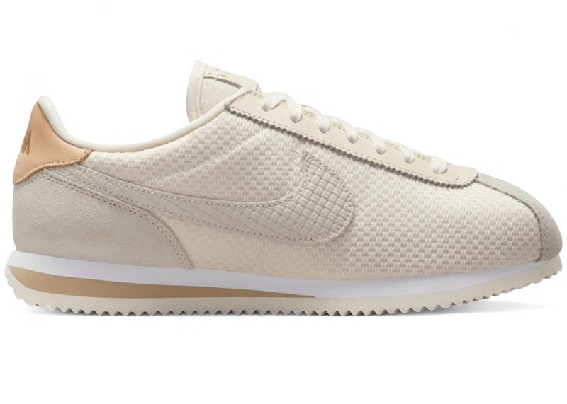 Pre-owned Nike Cortez Mesh (women's) Sneakers In Pearl White/pale Ivory/vachetta Tan In Multi