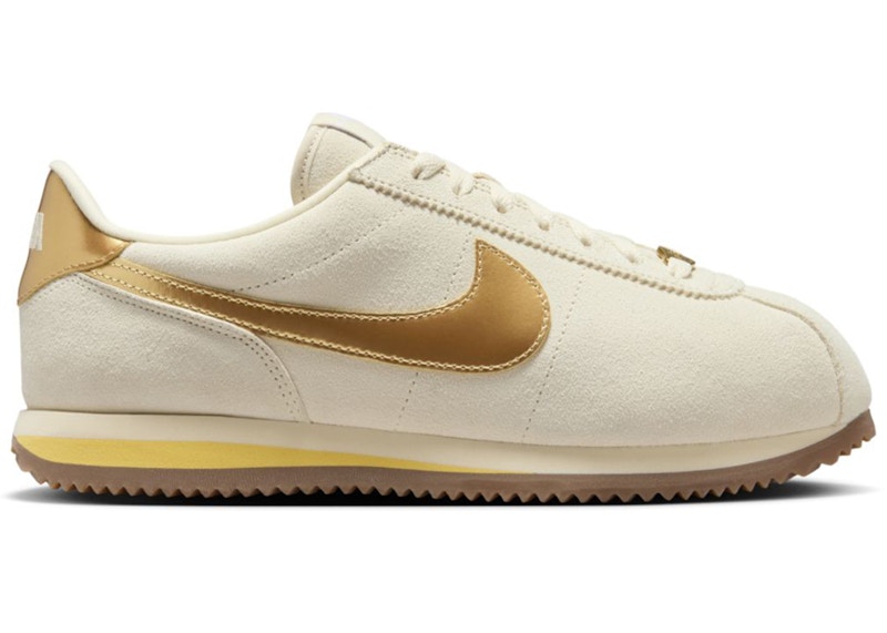 Nike Cortez Suede Sail Metallic Gold Men's - IM2522-113 - US