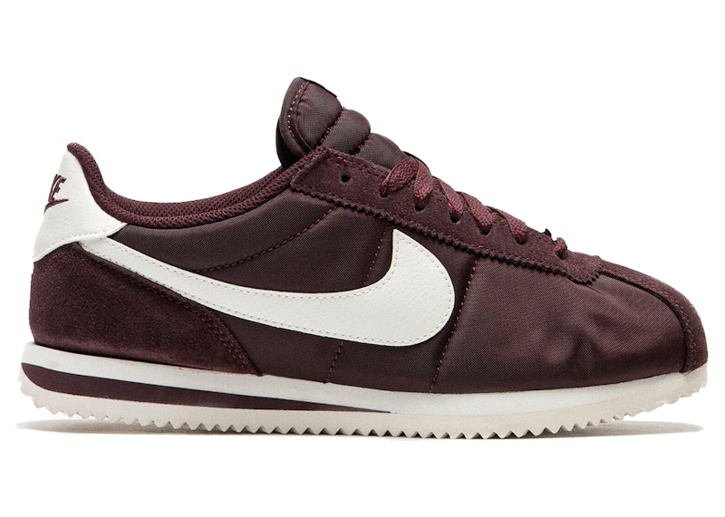 Nike Cortez Textile Burgundy Crush Sail (Women's) DZ2795-605 US