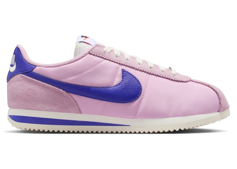 nike cortez pink and blue