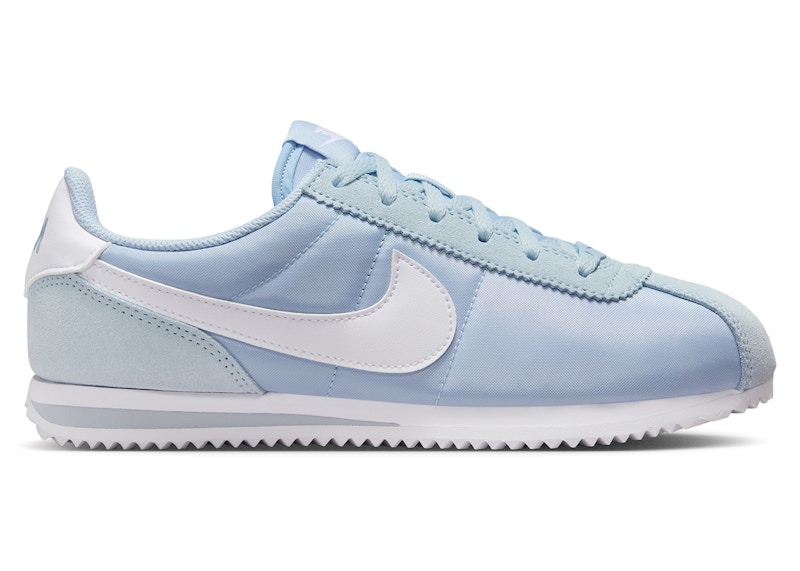 Pre-owned Nike Cortez Textile Sneakers In Light Armory Blue/white