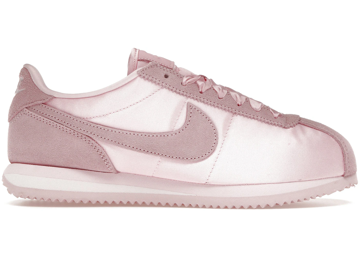 Nike Cortez Textile Satin Soft Pink (Women's) FV5420-600 US