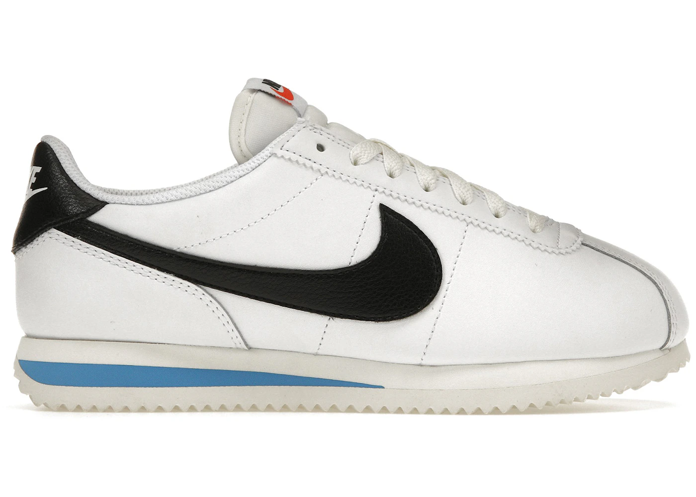 Nike Cortez White Black Light Photo Blue (Women's) - DN1791-100 - US