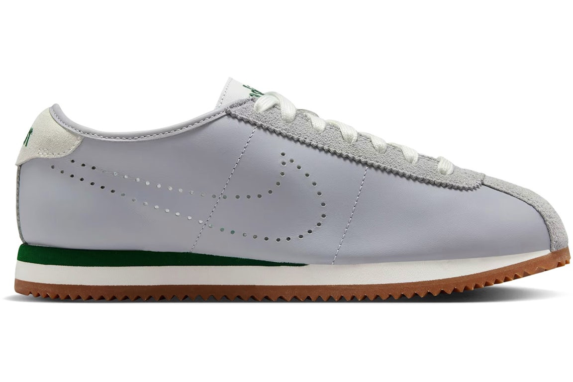 Nike Cortez Wolf Grey Perforated Swoosh (Women's) - HQ1841-001 - US
