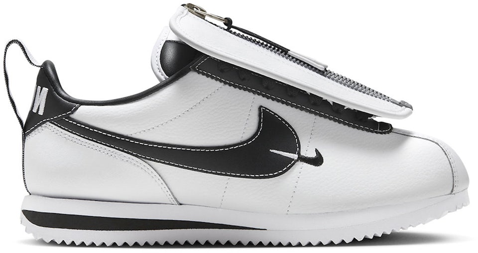 Nike Cortez Trainers in White and Black
