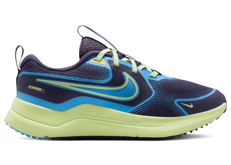 Nike Cosmic Runner Dark Raisin Liquid Lime University Blue (GS)